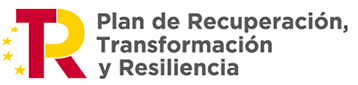 Logotipo Plan de Recuperación, Transformación y Resiliencia